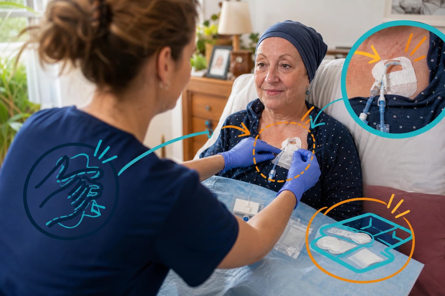 Gestions des abords vasculaires centraux