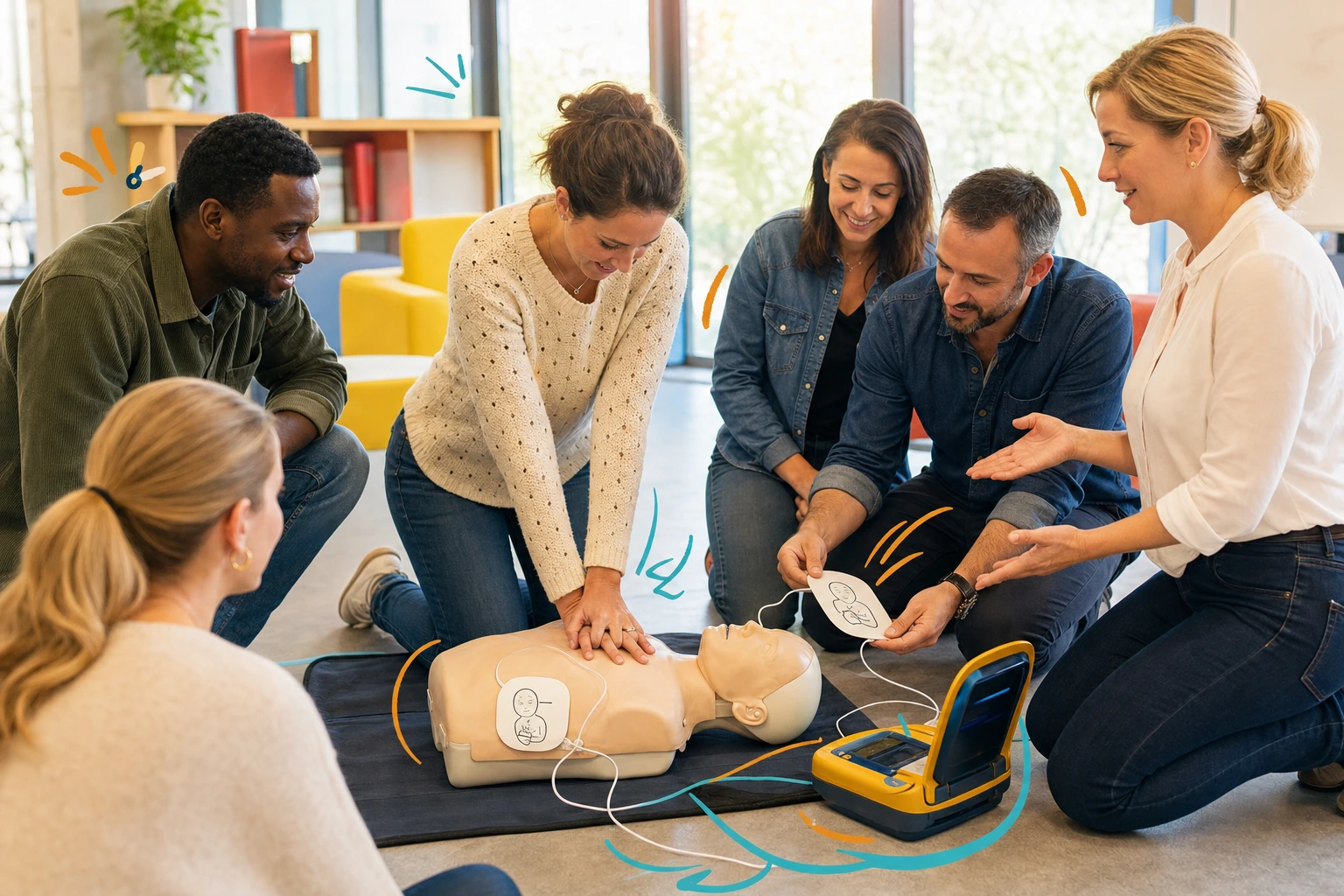 Interprofessionnel en consultation — formation AFGSU niveau 1 — gestes et soins d'urgence, réactualisation
