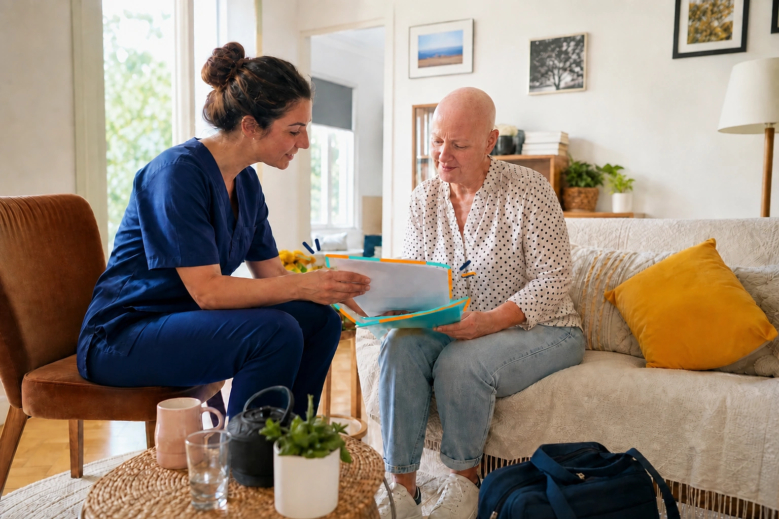 IDEL (infirmier libéral) en consultation — formation La patiente et le cancer du sein : rôle de l'infirmier(e) libéral(e), de la prévention à l’après cancer